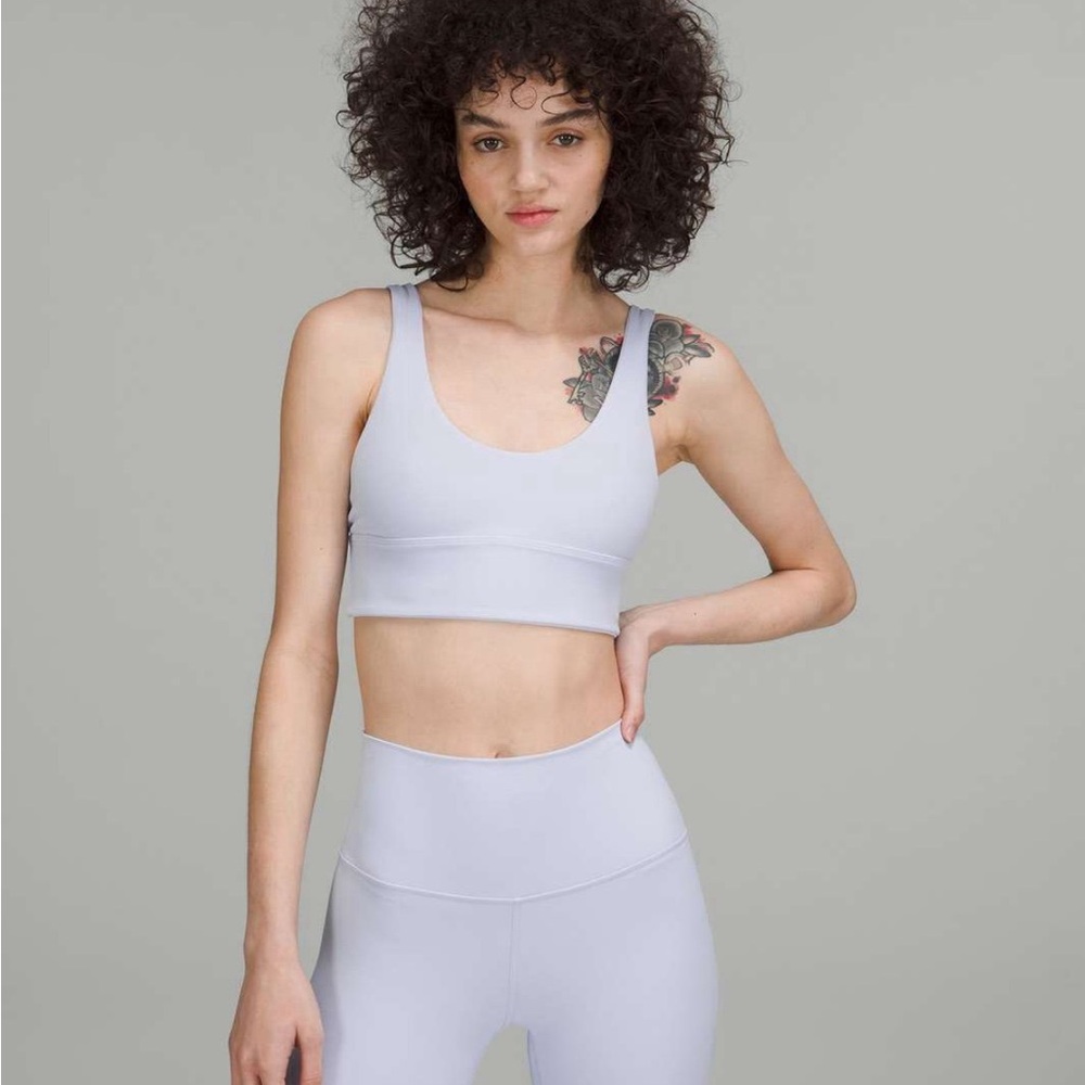 NWT Lululemon Align Bra Pastel Blue and Heathered Pastel Blue